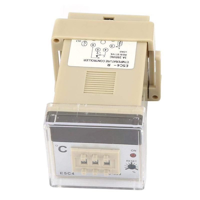 [Australia - AusPower] - E5C4-R Temperature Controller, 0~800℃ Digital Temperature Controller Thermostat Switch with K-Type Thermocouple Probe AC220V 5A 