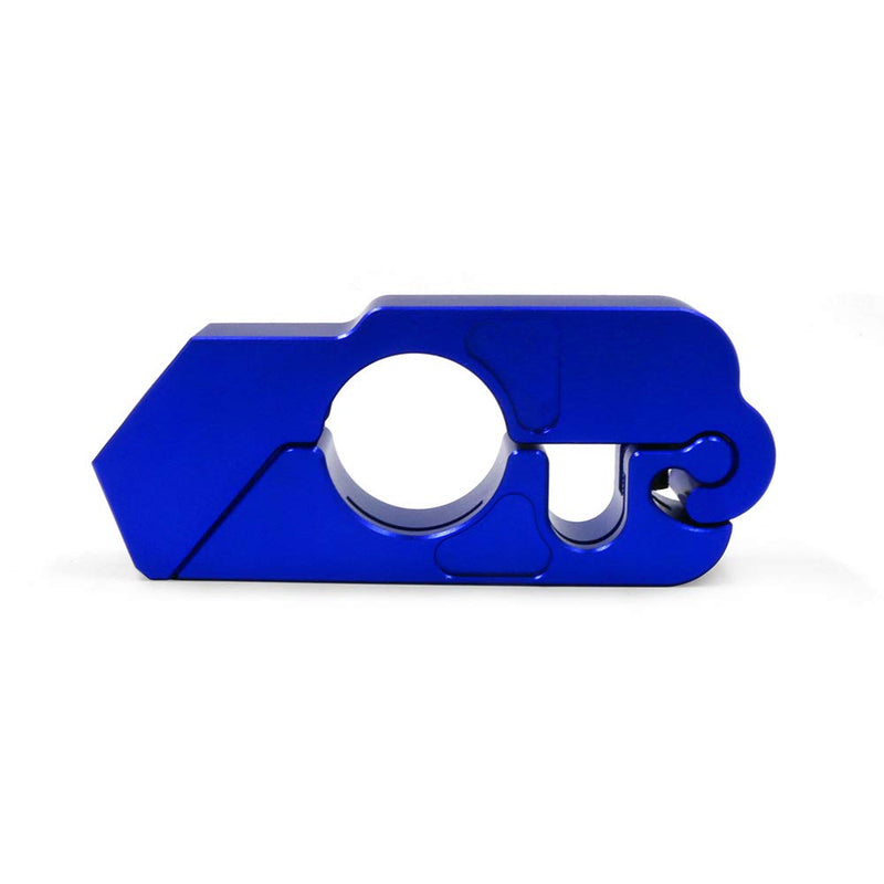 [Australia - AusPower] - Motorcycle Grip Lock Handlebar Throttle Security Lock Anti-Theft Scooters fit for ATV Motorcycles Dirt Street Bike (Blue) Blue 