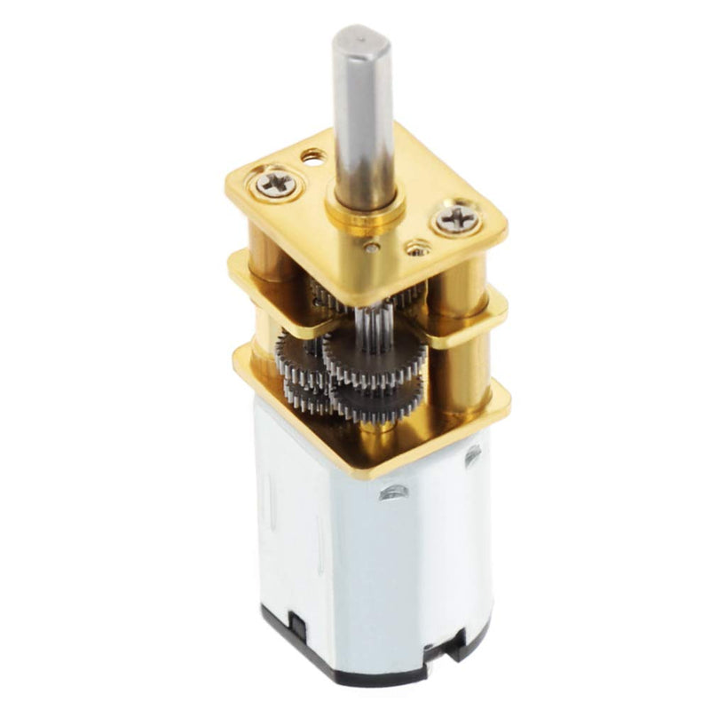 [Australia - AusPower] - Fielect DC 6V 10RPM Mini Metal Gearwheel Micro Speed Reduction Motor Mini Gear Box Motor N20 