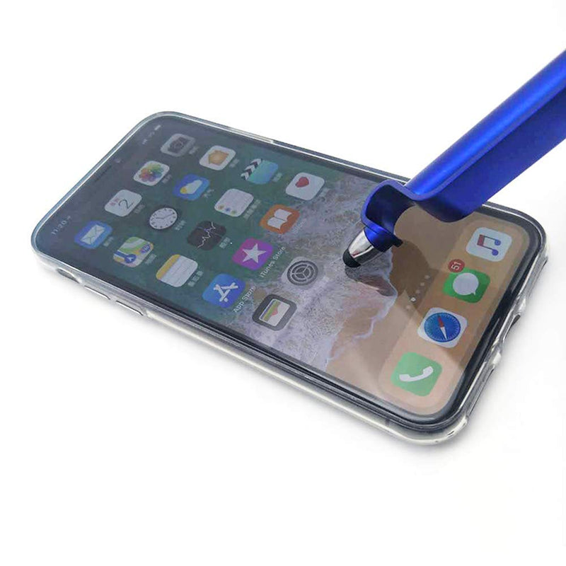 [Australia - AusPower] - Stylus Pen, SITAKE 12 Pcs Multifunctional 3 in 1 Phone Holder + Capacitive Stylus + Ballpoint Pens, Mobile Phone Stand Stylus Pens for All Touch Screen Device, Phones, Tablet and Computer (Style 2) Style 2 
