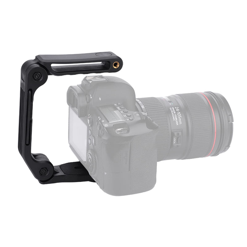 [Australia - AusPower] - Video Action Stabilizing Handle Grip Handheld Stabilizer U Grip Video Filming Camera Handle Handheld Stabilizer Holder Grip for DSLR Camera 