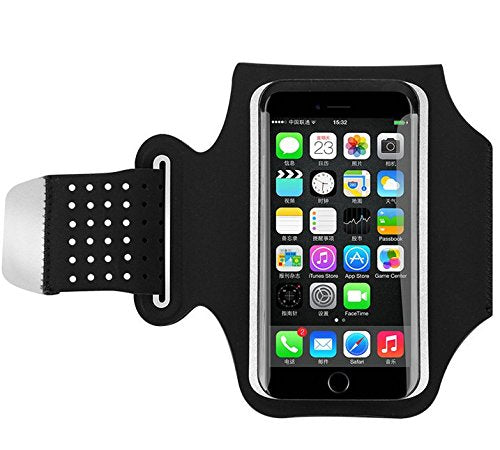[Australia - AusPower] - Cell Phone Armband Lycra Outdoor Sport Running Gym Arm Bag Pouch for iPhone 12 / Google Pixel 5 / 4a / Samsung Galaxy S21 / S20 FE / A32 / A01 / A41 / A51 / A31 / BLU G90 