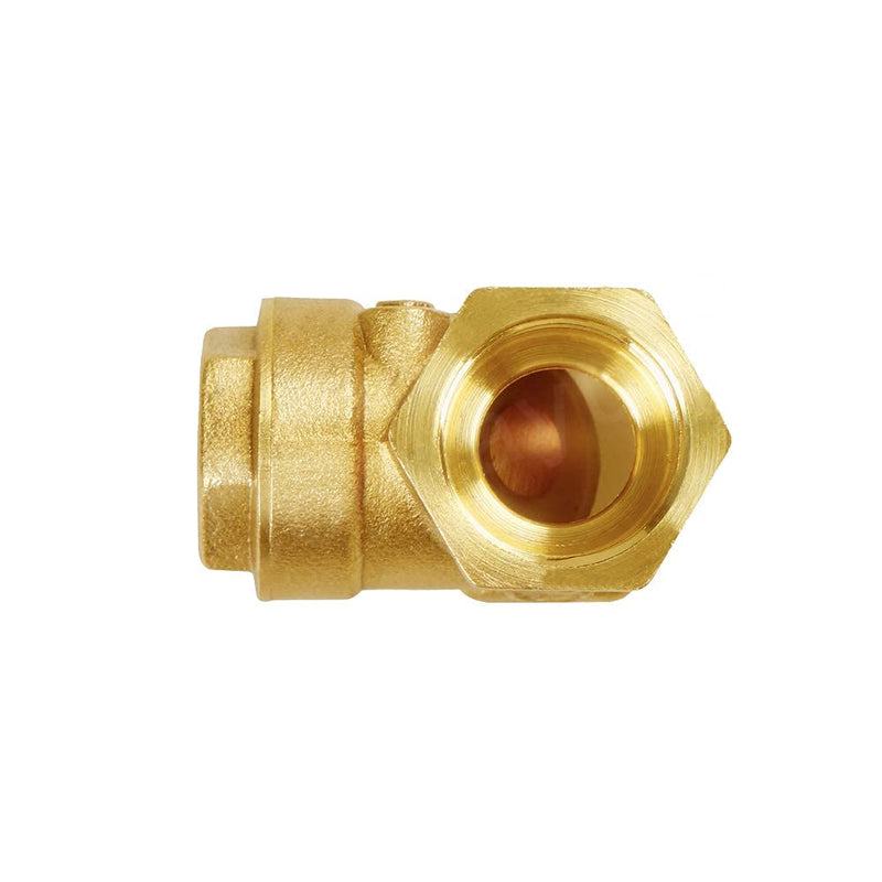 [Australia - AusPower] - Joywayus 3/4” Female Thread Brass Horizontal Check Valve DN20 One-Way Non-Return Swing Check Valve Prevent Water Backflow 3/4" Female 1 