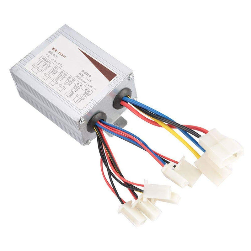 [Australia - AusPower] - Vbest life Brushed DC Motor Speed &Controller, Throttle Twist Grips E-Bike Scooter Tricycle Speed Controller Motor of 500W 24V 36V 48V(500W 48V) 