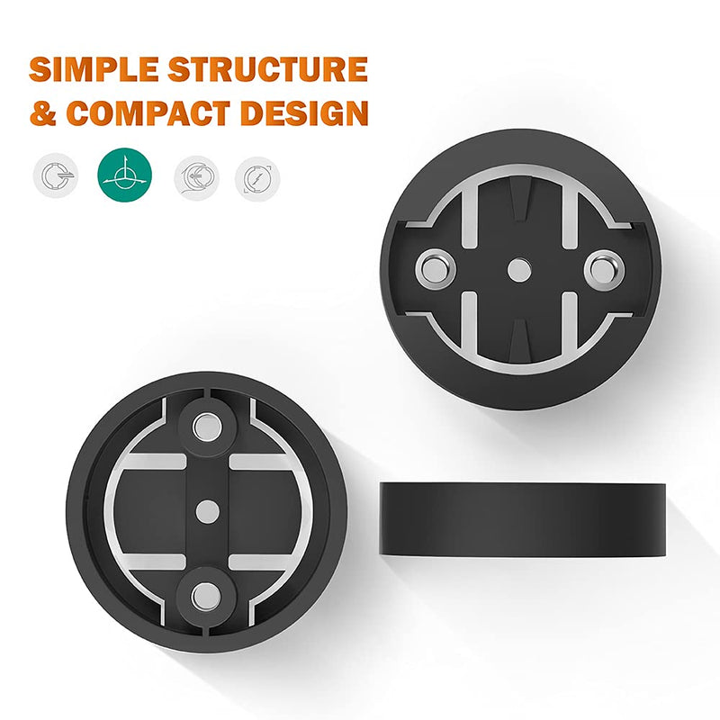 [Australia - AusPower] - TUSITA [2-Pack] Mount Adapter Insert Compatible with Garmin Out Front Bike Mounts - Bicycle GPS Computer Mounts Replacement Base- Cycling Combo Mount Road MTB Accessories 