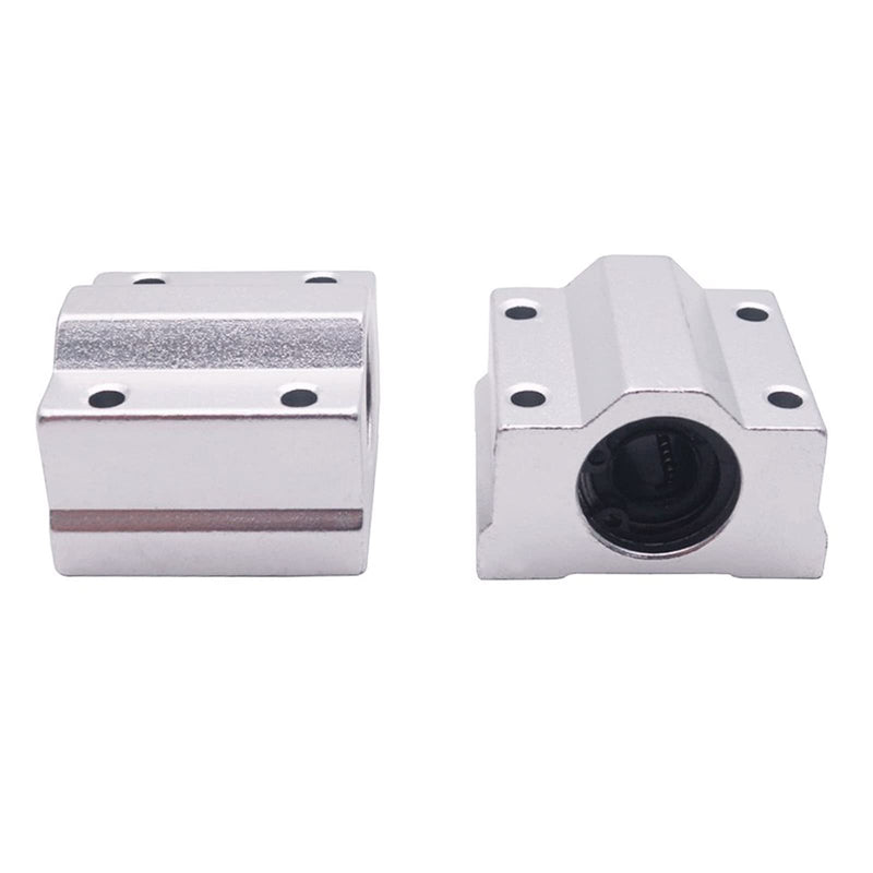 [Australia - AusPower] - Sydien 4Pcs CS8UU Linear Motion Ball Bearing Pillow Block Closed Linear Bearing Slide Block Slide Bushing 8mm Inner Diameter SCS8UU 