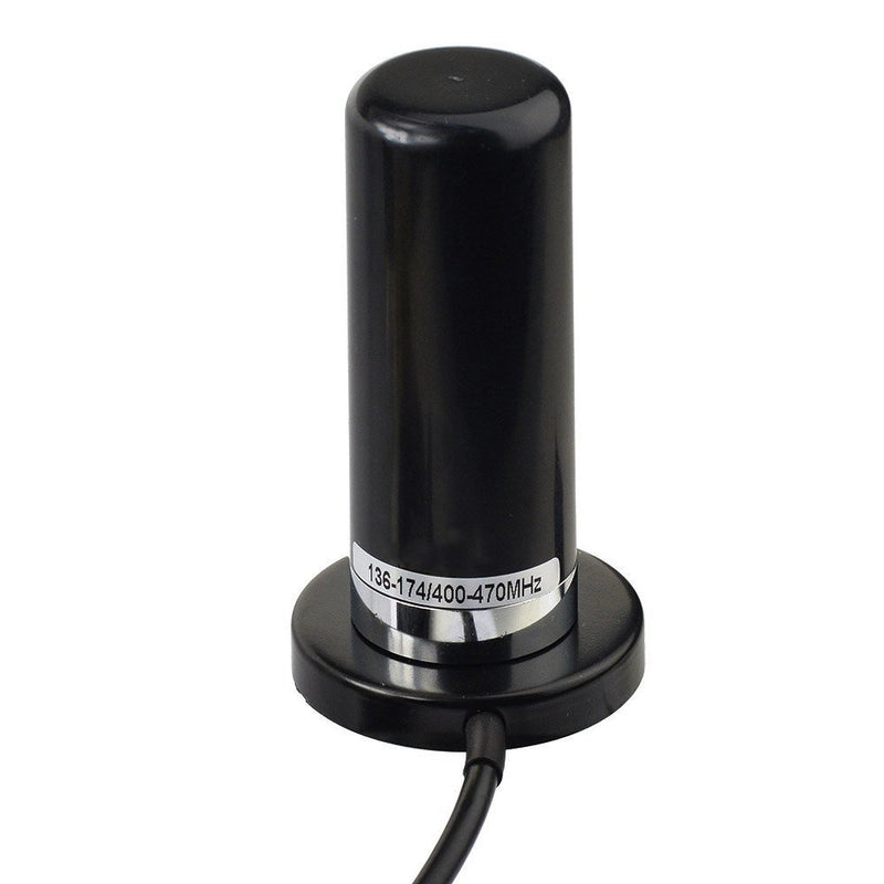 [Australia - AusPower] - HH-N2RS Dual Band Antenna UHF VHF 400-470 136-174MHZ and SO239 Mount Magnetic Base UHF PL-259 Antenna Cable Roof or Trunk for Mobile Radios PL259 Connector N2RS and MB60 SL16 