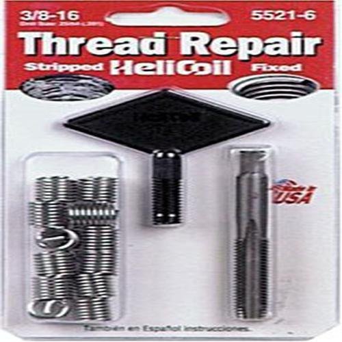 [Australia - AusPower] - Helicoil 5521-6 3/8-16 Inch Coarse Thread Repair Kit 