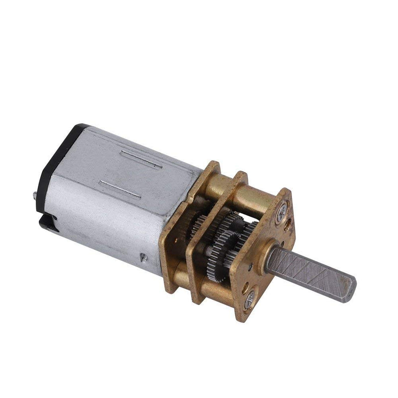 [Australia - AusPower] - DC 3V 150 RPM Speed Reduction Gear Motor with Metal Gear-box N20 3 MM Shaft Diameter × 10 MM Shaft Length for DIY Electric Toys Robots Models 