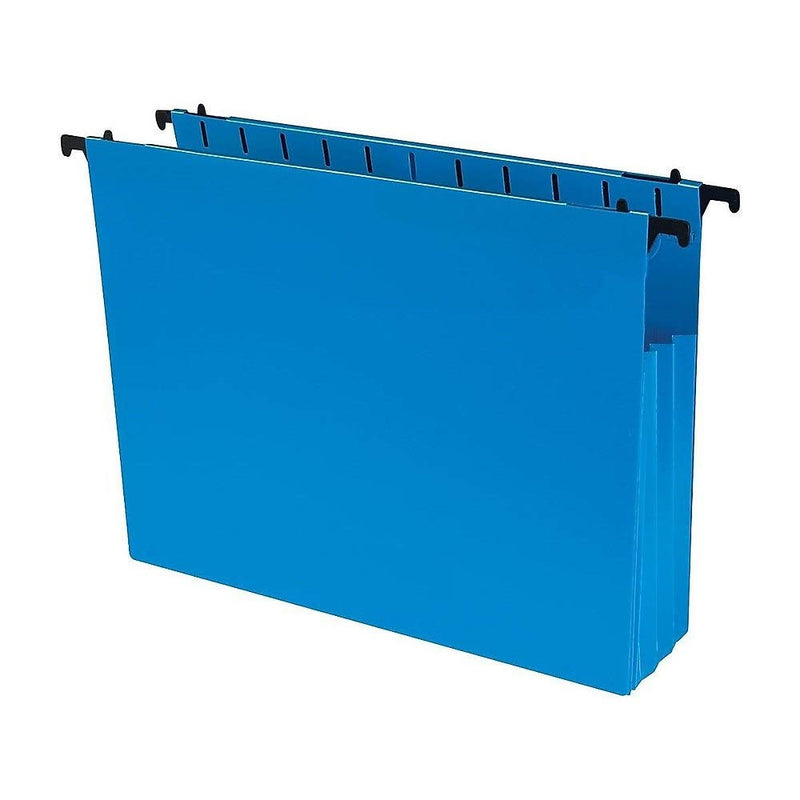 [Australia - AusPower] - 1InTheOffice Poly Expanding Hanging File Folders, Letter Size, Assorted, 5/Pack 