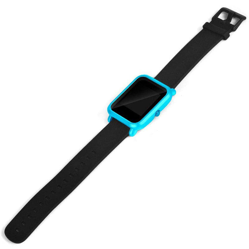 [Australia - AusPower] - Rivetino Protection Case Suitable for AMAZFIT Bip S Smart Watch TPU Soft Protective Cover Sky Blue 