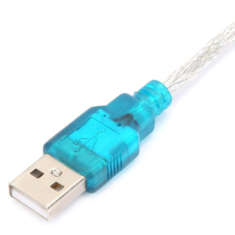 [Australia - AusPower] - 2 PCS HL-340 USB to RS232 COM Port Serial PDA 9 pin DB9 Cable Adapter 