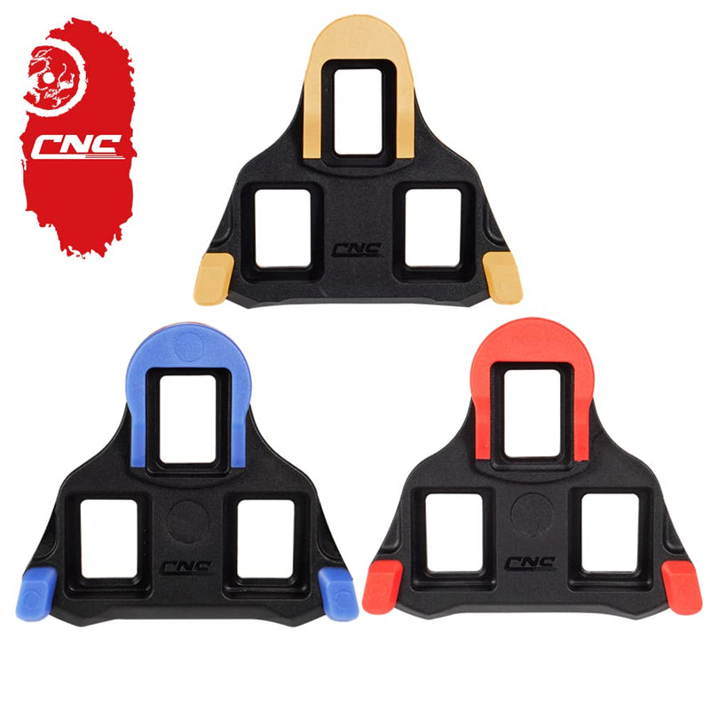 [Australia - AusPower] - CNC Road Bike Cleats for Shimano SPD-SL SM-SH10/SM-SH11/SM-SH12,Cycling Cleats for Shimano SPD-SL Cleats SM-SH10-0° Float -Red 