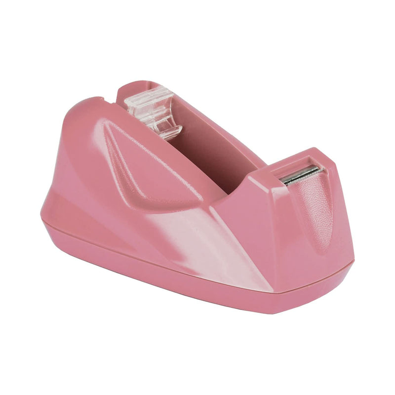 [Australia - AusPower] - Acrimet Premium Desktop Tape Dispenser Non-Skid Base (Heavy Duty) (Pink Color) 