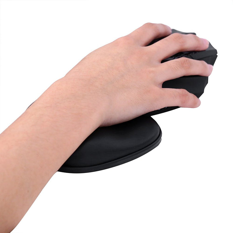 [Australia - AusPower] - Sliding Rotating Wrist Rest Mouse Pad Memory Foam Mouse Wrist Rest Pillow Sliding Mouse Pad Support Hand Cushion Innovative Ergonomic Design for PC Game Laptop 