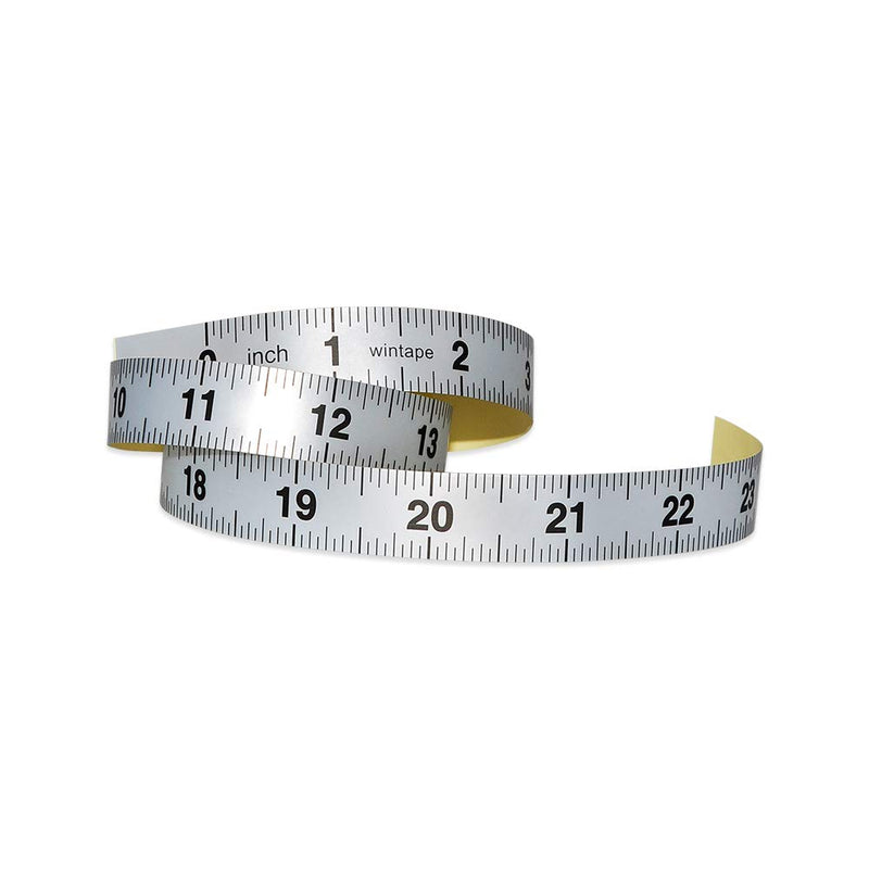 [Australia - AusPower] - WIN TAPE Workbench Ruler Adhesive Backed Tape Measure - 24 Inches 61 Centimeters Tape Measure (Inches) 