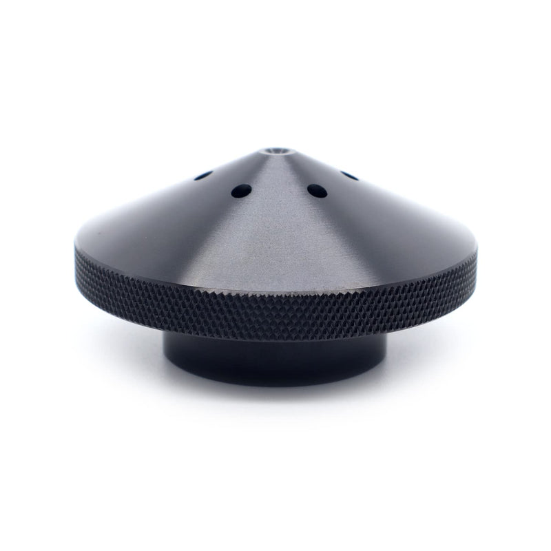 [Australia - AusPower] - Eliminator Trolling Motor Prop Nut Aluminum GFEL-MK-BK-DP Replace for MinnKota 35-70 lb Models (Black) 