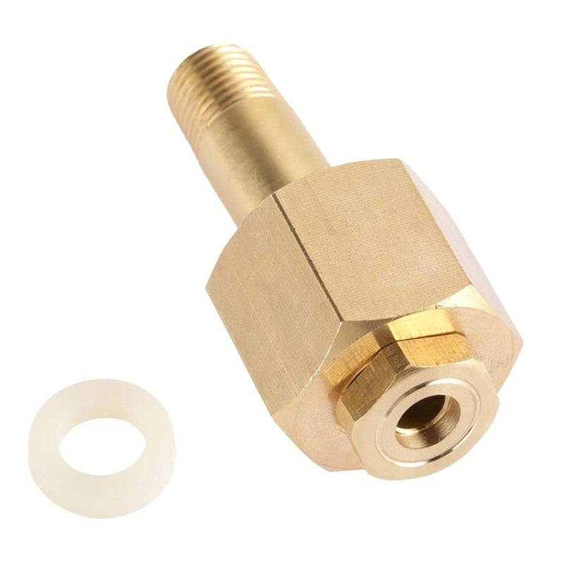 [Australia - AusPower] - CGA 320 Regulator Inlet Nut & Nipple with Washer 