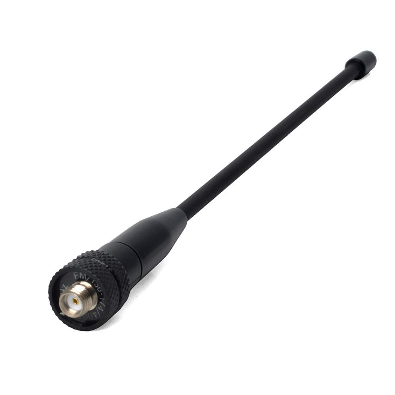 [Australia - AusPower] - UAYESOK Dual Band VHF UHF Walkie Talkie Antenna SMA Female Retractable Telescopic Antenna for Baofeng BF-UV5R BF-888s PUXING WOXUN Kenwood TK-360 TK-370 Handheld Ham Radio 