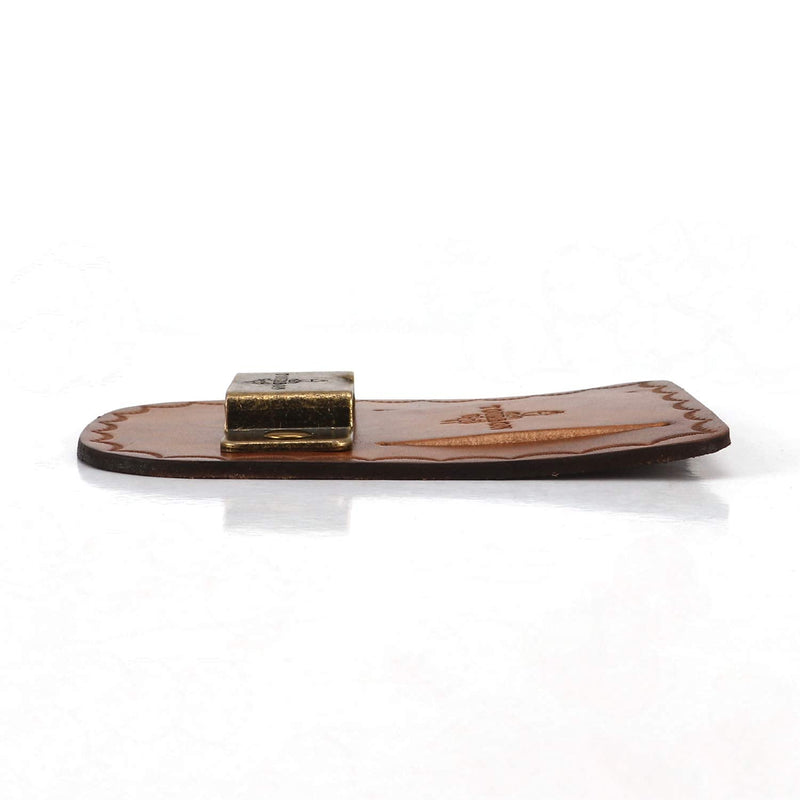 [Australia - AusPower] - Tourbon Vintage Leather Tape Measure Holder for Belt (Pack of 2 Pieces) 