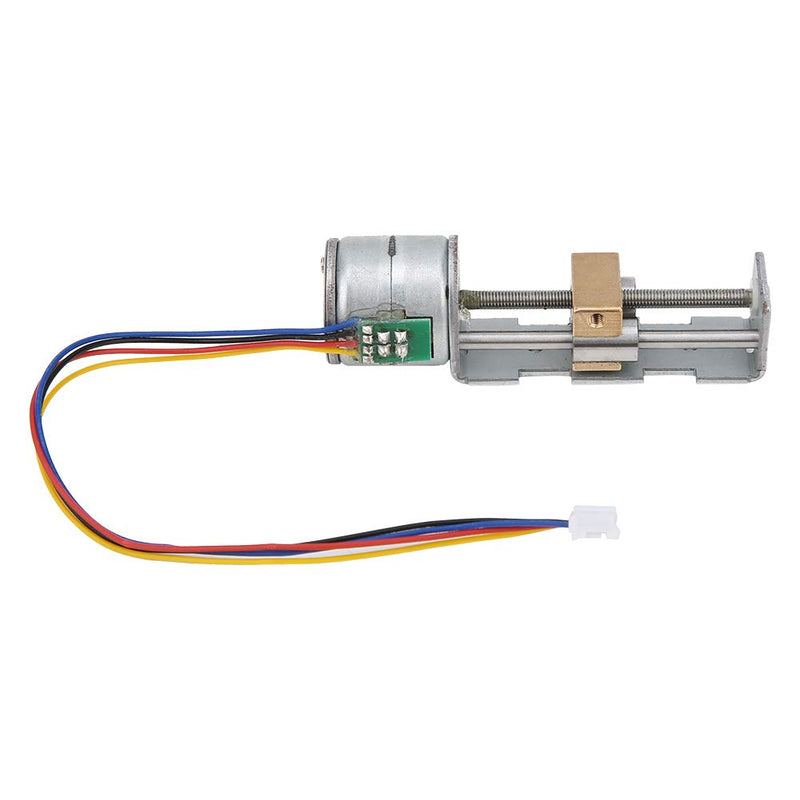 [Australia - AusPower] - Mini Linear Stage Actuator, Small Slide Guide Rail Screw Lead Stepper Motor, Stepper Motor with Planetary Gearbox Reducer for Measuring Equipment, Printers 