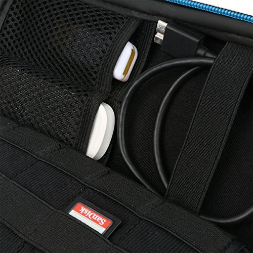 [Australia - AusPower] - Baval Hard Case Bag for Western Digital WD 1TB 2TB 3TB 4TB My Passport Elements Portable External Hard Drive Hard USB 3.0 