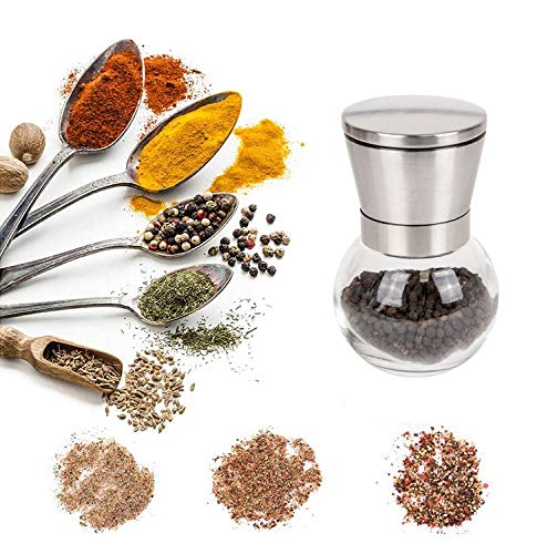 [Australia - AusPower] - Cuisinox Salt/Pepper Flax Seed Mill, Silver 