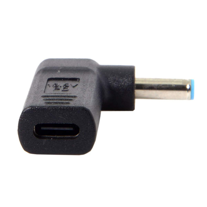 [Australia - AusPower] - CY USB 3.1 Type C USB-C to DC 4.5mmx3.0mm Adapter Emulator Trigger 90 Degree Angled 