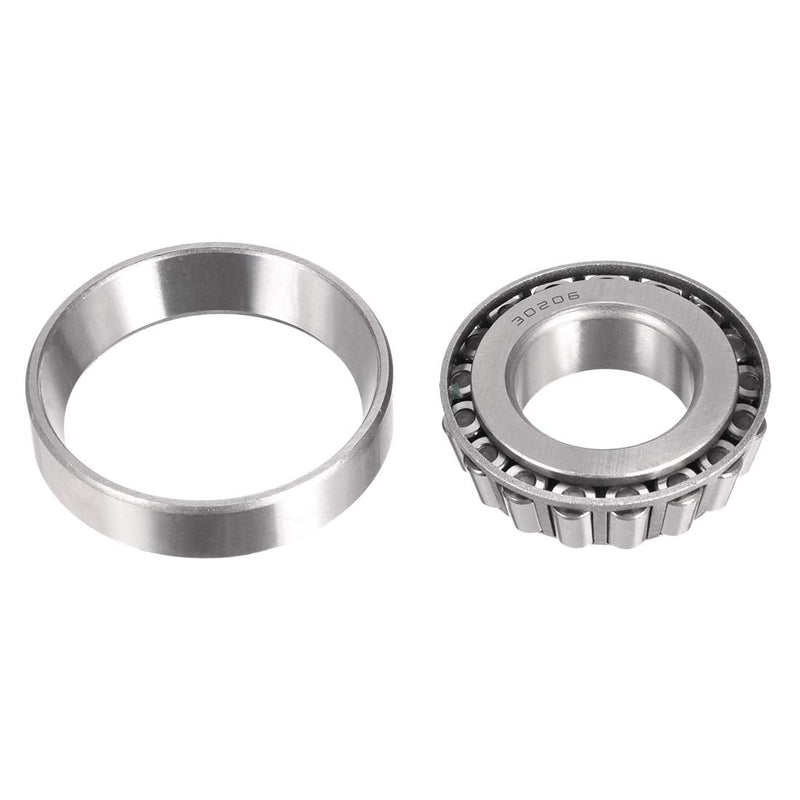 [Australia - AusPower] - uxcell 30206 Tapered Roller Bearing Cone and Cup Set, 30mm Bore 62mm OD 17.5mm Thickness 2Pcs 