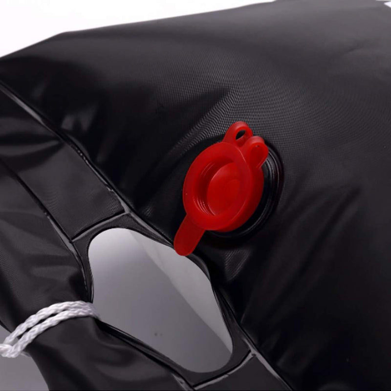 [Australia - AusPower] - ELK Solar Heated Portable Shower Bag with Removable Hose and On/Off Switch for Outdoor Camping, Hiking and Traveling (5 Gallons / 20 Liters) 