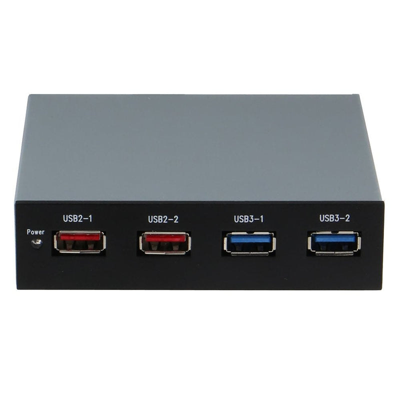 [Australia - AusPower] - SEDNA - USB 3.0 2 Ports + USB BC 1.2 Charging 2 Ports - Floppy Bay Front Panel for Desktop PC 