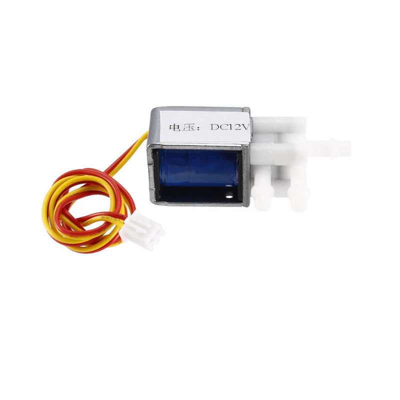 [Australia - AusPower] - uxcell Mini Solenoid Valve 2 Position 3 Way Normally Open DC12V 0.19A Water Air Solenoid Valve 