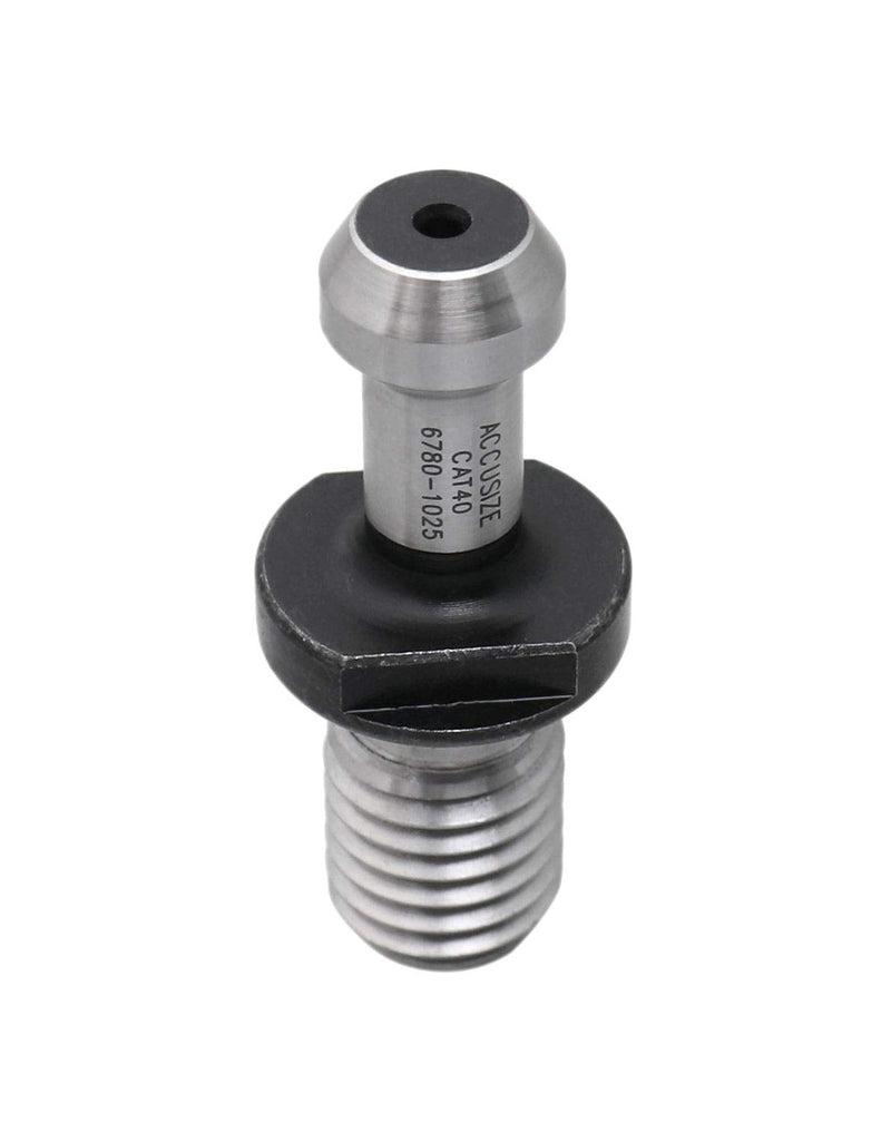 [Australia - AusPower] - Accusize Industrial Tools Style C, Cat40 Pull Stud Retention Knob, Solid, Fits Haas, Mitsubishi, Toshiba, Daewoo, Okk, Kitamura, Etc, 6780-1025 CAT40, 2.250" long Style C, Solid 