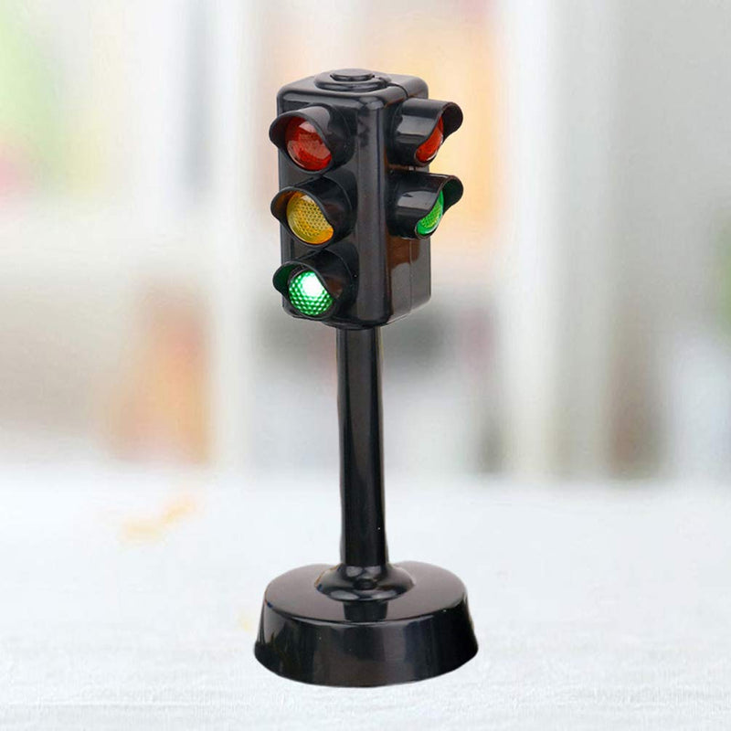 [Australia - AusPower] - Kisangel 2pcs Traffic Signals Lamp Toy Traffic Lights with Sound Light Early Education Toy for Kindergarten Kids Toddler Baby Kids Christmas Party Favor(Random Color and Size) 