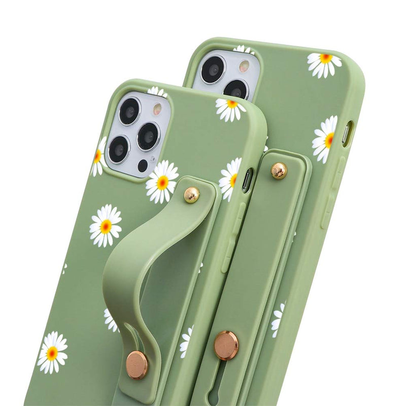 [Australia - AusPower] - Yoedge Hand Strap Case for Xiaomi Poco X3 / X3 NFC (4G) with Convertible Stand, Silicone Shockproof Adjustable Wrist Strap Holder Cover Compatible with Xiaomi Poco X3 NFC 4G - 6.67 inch, Little Daisy A_Little daisy for Xiaomi Poco X3 / X3 NFC (4G) 