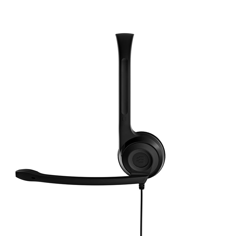 [Australia - AusPower] - Sennheiser PC 5 Chat - Headset for Internet Communication, E-Learning and Gaming - Noise Cancelling Microphone, Casual Gaming Lightweight, high Comfort, Minimalistic, Black 
