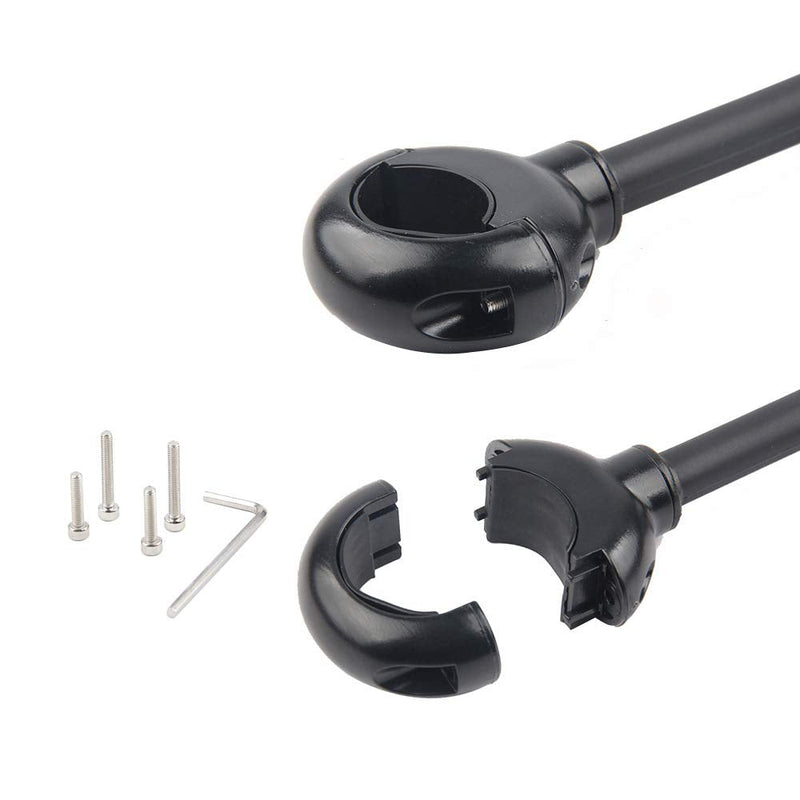 [Australia - AusPower] - Bike Mirror Rotatable And Adjustable Wide Angle Rear View Shockproof Convex Mirror Universal For Bike Bicycle 