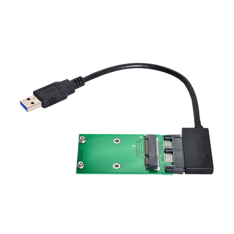 [Australia - AusPower] - Xiwai USB 3.0 to mSATA 50Pin SSD & 1.8" Micro SATA 7+9 16pin Adapter Add on Cards PCBA 