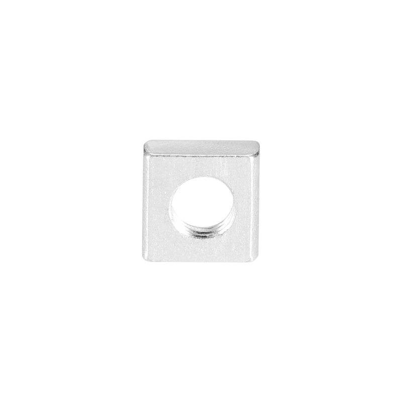 [Australia - AusPower] - uxcell Square Nuts, M6x10mmx4mm Zinc-Plated Metric Coarse Thread Assortment Kit, 25 Pcs 
