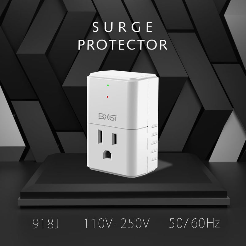 [Australia - AusPower] - BXST S199 120V Voltage Protector Power Strip with 1 Outlet, White 