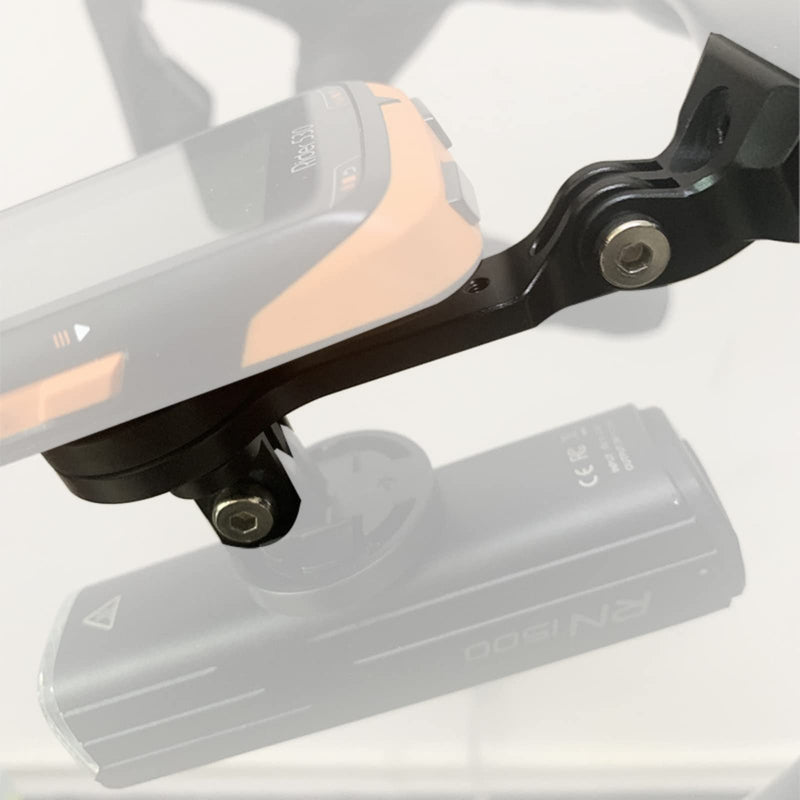 [Australia - AusPower] - Bike Computer Mount for T rek Madone SLR 7 Specialized Stem Bar Compatible with Garmin/Magen e/Bry ton/Wa hoo Adapter with Go Pro Mount Bracket Set 