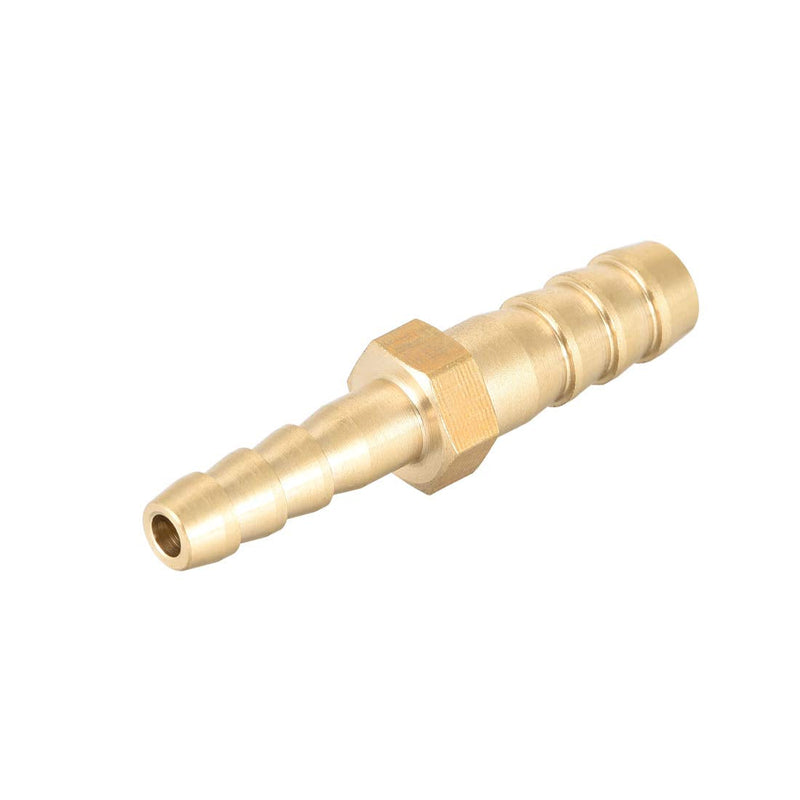 [Australia - AusPower] - uxcell Straight Brass Barb Fitting Reducer, Fit Hose ID 8mm to 6mm 