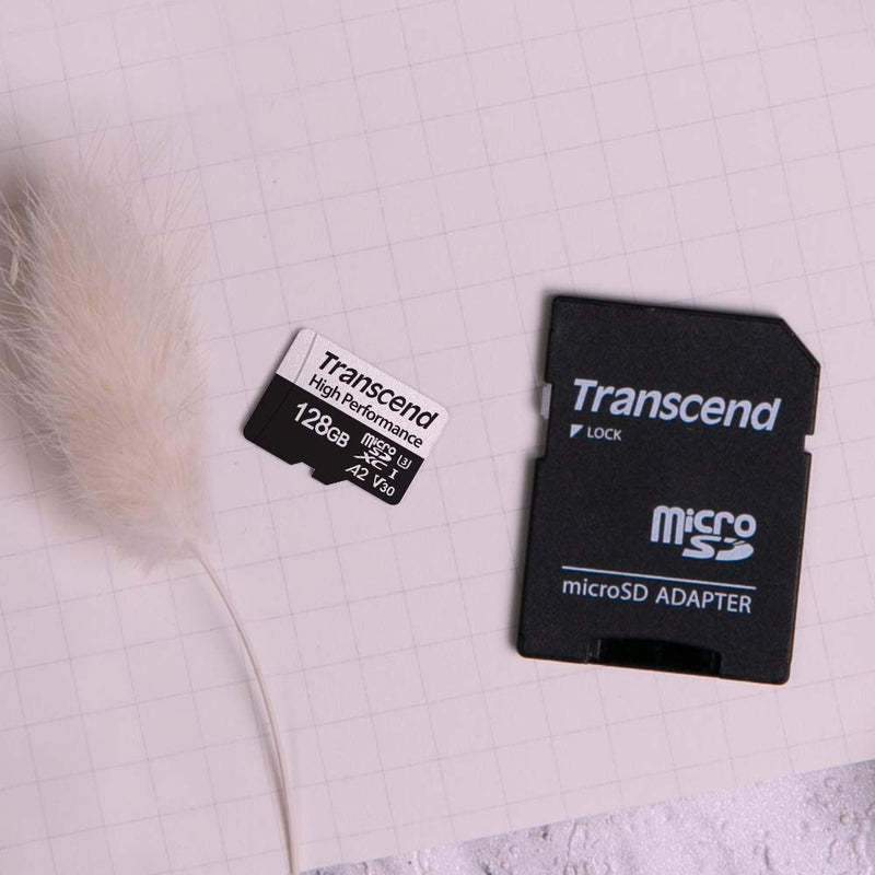 [Australia - AusPower] - Transcend TS64GUSD330S 64GB UHS-I U3 Micro SD Memory Card GREY BLACK 
