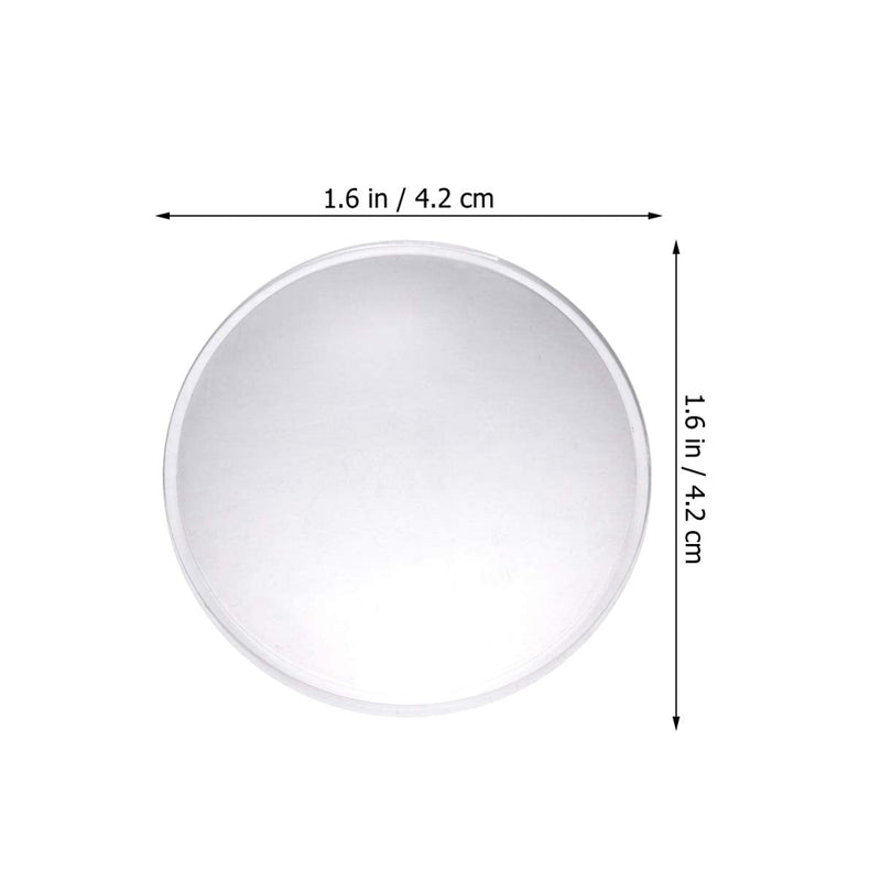 [Australia - AusPower] - Hemobllo Optical 3D Lens for Magnifier - 20 Pcs 42mm Diameter Double Convex Lenses 68mm Focal Lengths Biconvex Lens Magnifying Glass Lens Optical Plastic PMMA Lens 