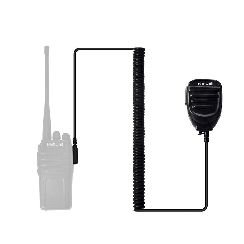 [Australia - AusPower] - HYS TC-M20 Walkie Talkie Handheld Speaker Mic Shoulder Microphone for Baofeng UV-5R series BF-888S Retevis H-777 RT22 RT21 TYT Kenwood TK-240 TK-250 TK-255 Wouxun KG-659 KG-669 KG-669 PLUS 2-Way Radio 