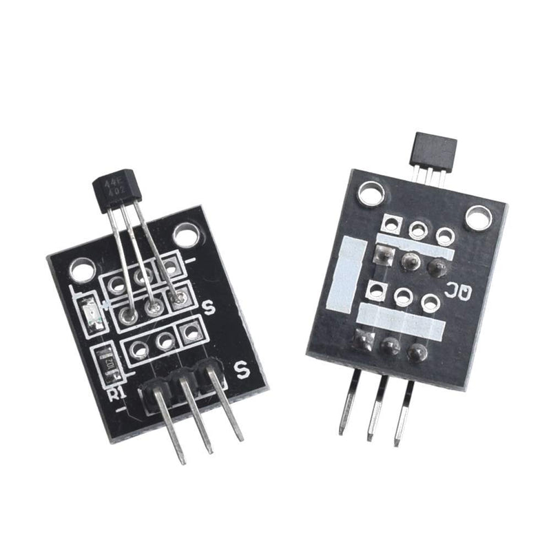 [Australia - AusPower] - HiLetgo 5pcs Hall Effect Magnetic Sensor Module 3144E A3144 Hall Effect Sensor DC 5V for Arduino PIC AVR Smart Cars 