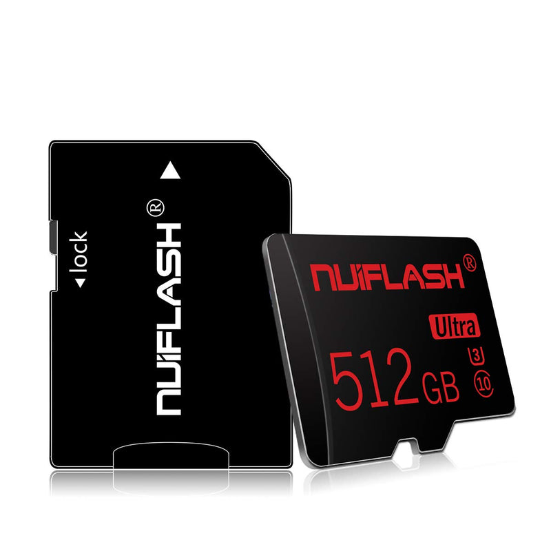 [Australia - AusPower] - 512GB Micro SD Card Memory Cards Class 10 High Speed Flash Card for Android Smartphones/PC/Computer/Camera/Car Navigation 