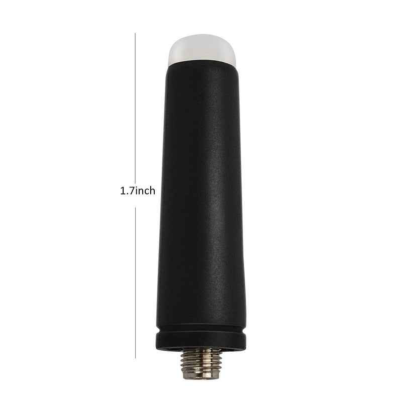 [Australia - AusPower] - HYS SMA Female Led Right Antenna Dual Band VHF UHF 144/430Mhz Mini Antenna for Kenwood Baofeng UV-5R UV-82 BF-F8HP UV-5R 2 Way Radio 