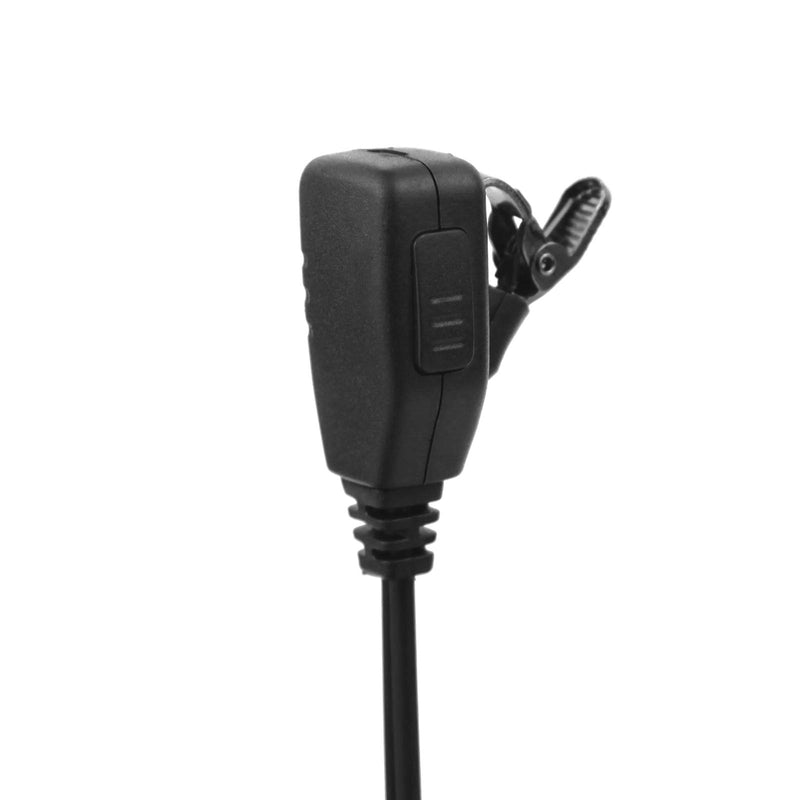 [Australia - AusPower] - JUYODE Two Way Radio Earpiece with Mic Walkie Talkie Ear Piece Headset for Midland lxt500pa lxt600pa lxt500vp3 x talker t77vp5 T31VP GXT1000G LXT118 BR200 LXT560 GXT1030G T51VP3 GXT1000X3VP4(2 Pack) Black 
