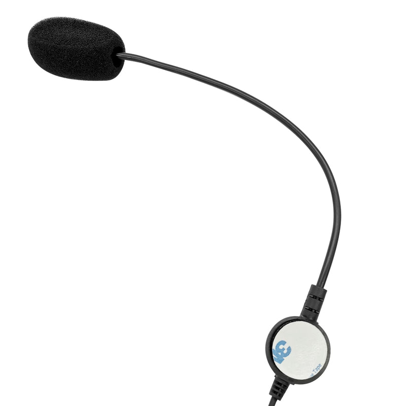 [Australia - AusPower] - WODASEN Motorcycle Helmet Headset Helmet Earpiece Mic 2 Pin Compatible with Kenwood Compatible with Bao Feng Two-Way Radios 